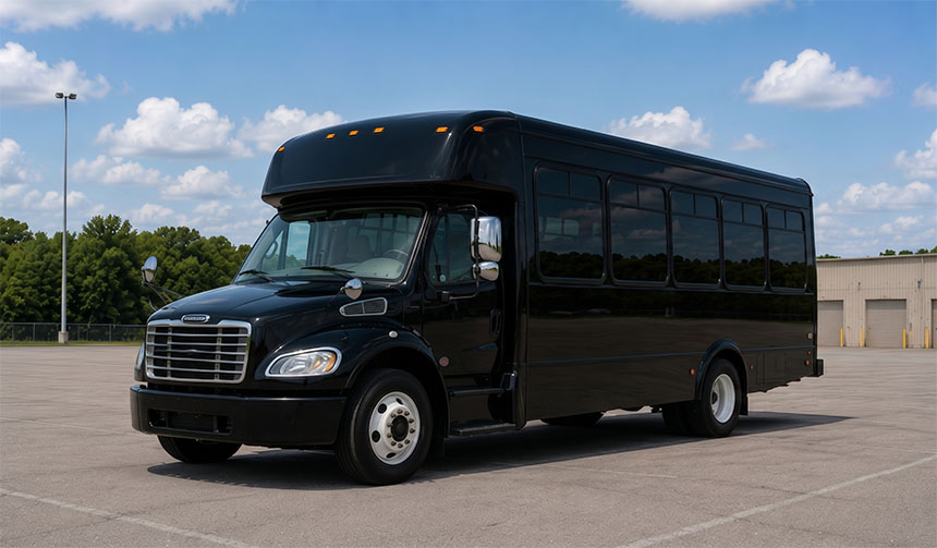 18-passenger minibus for charter in Waverly, OH