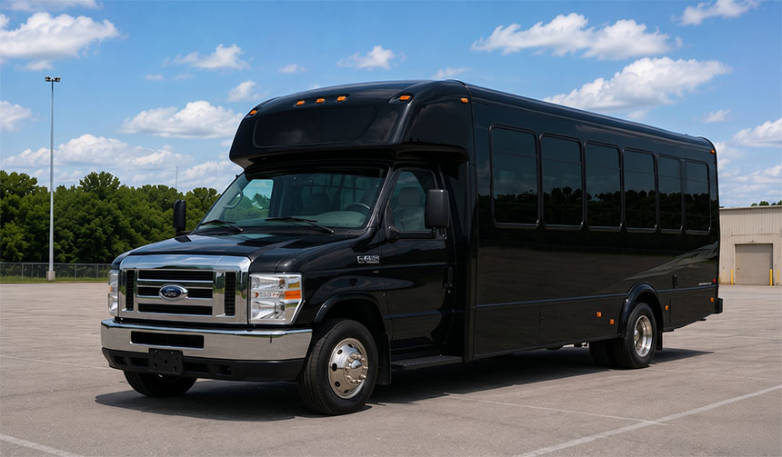 20-passenger minibus for charter in Waverly, OH